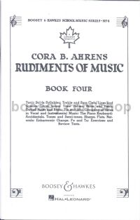 Rudiments of Music Vol 4 (Book)