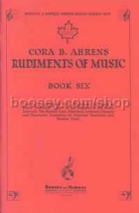 Rudiments of Music Vol 6 (Book)