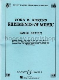 Rudiments of Music Vol 7 (Book)