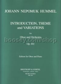 Introduction Theme & Variations Ob/Piano