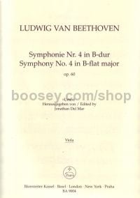 Symphony No.4 in BFlat Op. 60 Viola Part