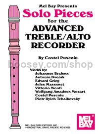 Solo Pieces For Advanced Treble/alto Rec 