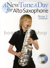 A New Tune A Day for Alto Sax Book 2 + CD