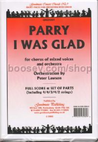 I Was Glad arr. for SATB & Orchestra by Lawson