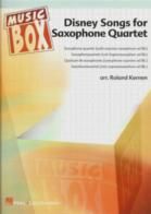 Disney Songs For Saxophone Quartet Music Box
