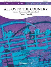 All over the Country - Concert Band (Score & Parts)