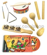 Voggy's Percussion Set (Book/CD/Instruments)