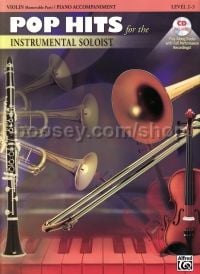 Pop Hits Instrumental Soloist Violin (Book & CD) 