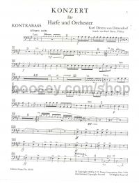 Harp Concerto in A major (Double Bass part)