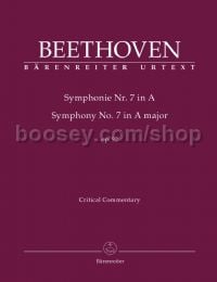 Symphony No.7 Op. 92 A Critical Commentary
