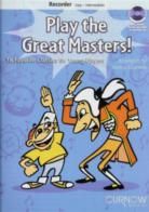 Play The Great Masters Recorder (Book & CD)