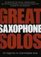Great Saxophone Solos alto Sax