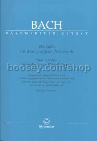 Violin Solos From The Sacred Vocal Works