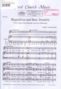 Magnificat & Nunc Dimittis (G major)
