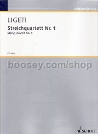 String Quartet No1 (Study Score)