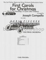 First Carols For Christmas Beginning String Orchestra Full Score (Carl Fischer Performance Series)