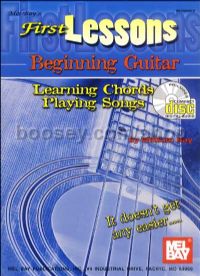 First Lessons Beginning Guitar Chords/Songs (Book & CD)