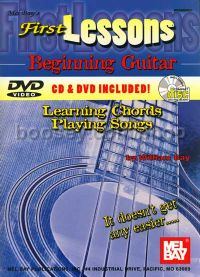 First Lessons Guitar Chords/songs (Book & CD/DVD)