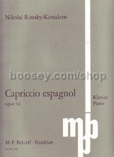 Capriccio Espagnol Op. 34 Piano