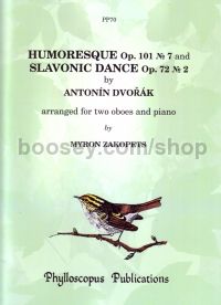 Humoresque & Slavonic Dance 2ob & piano