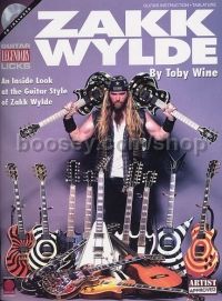 Zakk Wylde Guitar Legendary Licks (Book & CD)