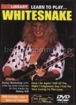 Learn To Play . . . Whitesnake (Lick Library series) DVD