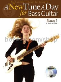 New Tune A Day for Bass Guitar Book 1 (Book & CD)