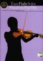 Solo Debut Pop Hits Easy Playalong Violin (Book & CD)