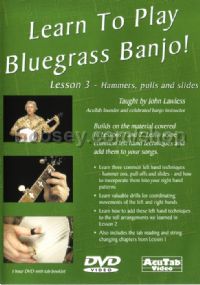 Learn To Play Bluegrass Banjo Lesson 3 DVD