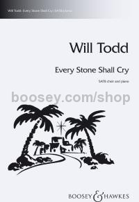 Every stone shall cry (SATB & Piano) - Digital Sheet Music