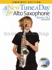 A New Tune A Day for Alto Sax Books 1 & 2 (Book & CD)