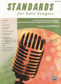 Standards For Solo Singers med/low