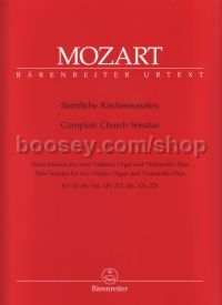 Church Sonatas Book 1 Org/strs (Score & Parts)