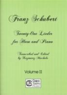 21 Lieder For Horn & Piano vol.2