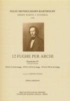 12 Fughe Per Archi vol.4 String Quartet