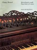Piano Book In Emin Dicke