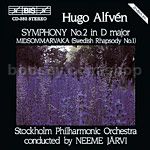 Symphony No.2/Midsommarvaka (BIS Audio CD)