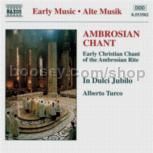Ambrosian Chant (Naxos Audio CD)