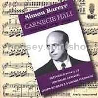 Simon Barere - Live Recordings at Carnegie Hall (vol.4) (APR Audio CD)