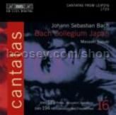 Cantatas, vol.16 (BIS Audio CD)