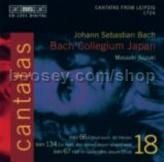 Cantatas vol.18 (BIS Audio CD)