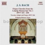 Organ Chorales from the Leipzig Manuscript vol.1 (Naxos Audio CD)