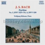 Partitas Nos. 5-6, BWV 829-830 (Naxos Audio CD)