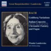 Goldberg Variations (Naxos Audio CD)