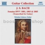 Sonatas, BWV 1001, 1003 & 1005 (Transcribed for Guitar) (Naxos Audio CD)