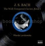 Well Tempered Clavier Book 1 (Audio CD)