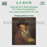 From the W.F. Bach Notebook/5 Little Preludes (Naxos Audio CD)