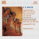 Organ Chorales/Preludes and Fugues/Fantasia (Naxos Audio CD)