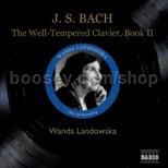 Well Tempered Clavier Book 2 (Audio CD)
