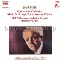 Concerto for Orchestra/Music for Strings, Percussion & Celesta (Naxos Audio CD)